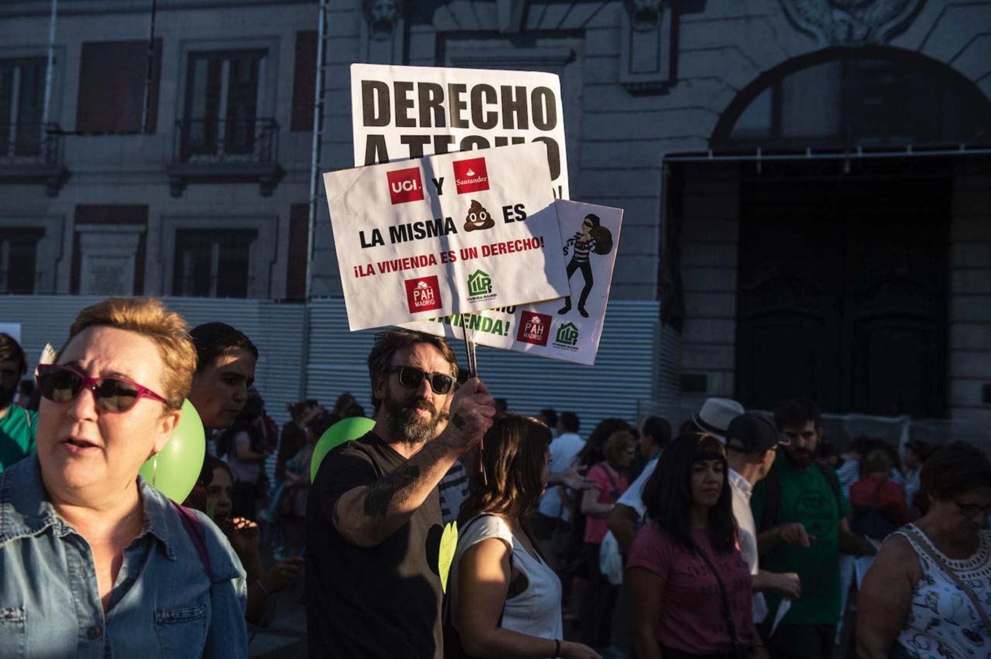 Manifestación ILP vivienda Madrid 3
